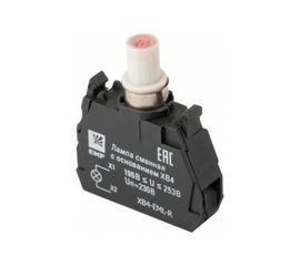 Лампа EKF сменная, c основанием, XB4, красная, 230В, PROxima SQ XB4-EML-R 