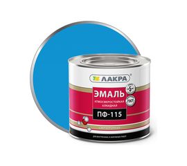 Эмаль Лакра ПФ-115 голубая, 2 кг 90000653877 