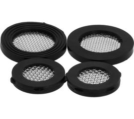 Прокладка для смесителя с сеточкой MasterProf 1/2"" и 3/4"", 4 шт ИС.131414 