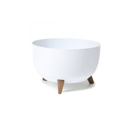 Кашпо на ножках LAMELA Sp.z o. ROMA 881 40х25 см, белое 062512 