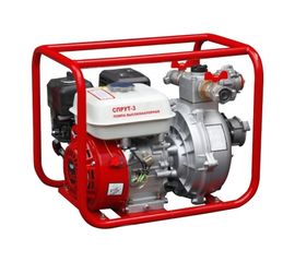 Мотопомпа высоконапорная самовсасывающая Лесхозснаб Спрут-3 4631140677485 