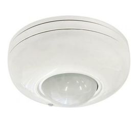 Датчик движения FERON потолочный 1200w, 360°, 6м, IP20, белый Feron 22006 