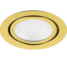 Встраиваемый светодиодный светильник FERON 3W, 150 Lm, 4000К, золото, LN7 28864 