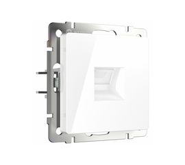Розетка WERKEL W1181001 Ethernet RJ-45 белая a051136 