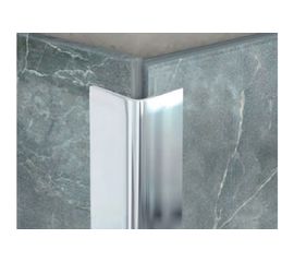 Угловой профиль ЛУКА из нержавеющей стали 15х15 мм, 2.7 м, полированный УТ000043054 