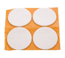 Подкладка ЕВРОПАРТНЕР фетр, бел. 28мм 12шт. 6 9184 2 