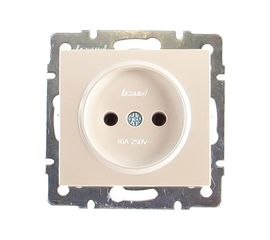 Розетка LEZARD RAIN б/ з керамика жемчужно-белый перламутр 703-3088-121 