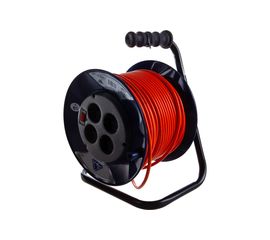 Удлинитель Партнер-Электро PowerLine 4 гн. б/з с выкл. ПВС 2х0,75 6A 50м UK201A-450DB 