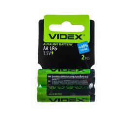 Алкалиновый элемент питания Videx, АА/LR6 2 in на блистере VID-LR6-2SC 
