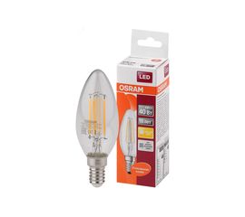 Светодиодная лампа OSRAM LED STAR, B, свеча, 4Вт, E14, 470 Лм, 2700 К, теплый белый свет 4058075068353 