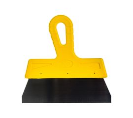 Фасадный шпатель (200 мм, нержавеющая сталь, желтая ручка) Biber МАСТЕР 35176 тов-176003 