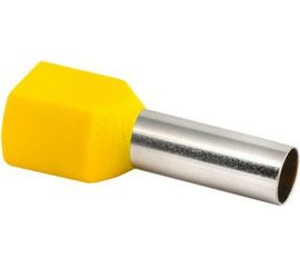 Штыревой втулочный изолированный наконечник EKF НШвИ2 6.0-14 50шт nhvi2-6.0-14 