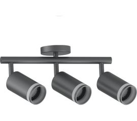 Настенно-потолочный светильник FERON под лампу 3х50W GU10, черный ML233 41491 