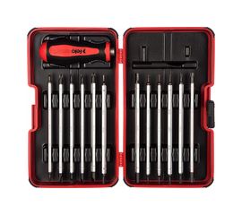 Отвертка торцевая Smart с набором насадок 12 шт в кейсе Felo 06081306 