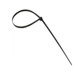 Хомуты-стяжки СИБИН черные ХС-Ч, 7.6 х 400 мм, 100 шт, нейлоновые, 3788-76-400 