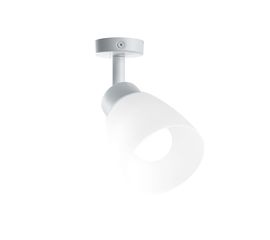 Настенно-потолочный светильник FERON под лампу 1хE27, белый ML241 41511 