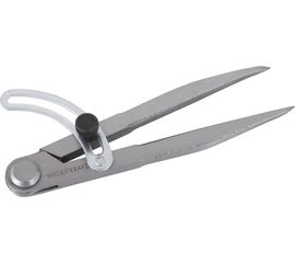 Разметочный циркуль WIEDERKRAFT 150 мм, с дугой WDK-CW150 