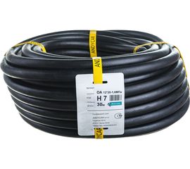 Шланг резинов��й 3-х слойный маслобензостойкий ГОСТ 10362-2017 (12х20 мм; 16 атм.; бухта 30 м) Andycar H7 