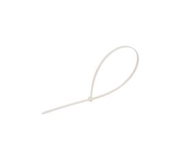 Кабельная нейлоновая хомут-стяжка REXANT 600x 7.6 мм, белая, упаковка 100 шт. 07-0600-9 