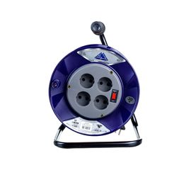 Удлинитель Партнер-Электро PowerLine 4 гн. б/з с выкл. ПВС 2х0,75 6A 20м UK201A-420DB 