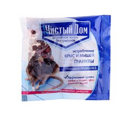 Гранулы от крыс и мышей Чистый дом 50 г 03-047 