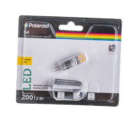 Светодиодная лампа Polaroid 12V G 2W 3000K G4 200lm PL-G412V23 