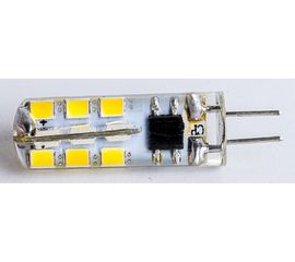 Лампа Jazzway PLED-G4 3w 4000K 200Lm 220V силикон, d11x38мм 1032072 