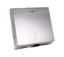 Диспенсер для бумажных полотенец из нержавеющей стали матовый Nofer 04006.S 