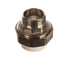 Разъемная муфта с наружной резьбой Политэк ПП 32х1 9800003201 