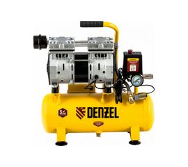 Безмасляный компрессор DENZEL DLS650/10 650 Вт, 120 л/мин, ресивер 10 л 58021 