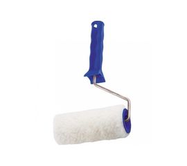 Валик из искусственного меха с ручкой, 100 мм, ворс 15 мм, D - 48 мм, полиэстер СИБРТЕХ 80111 