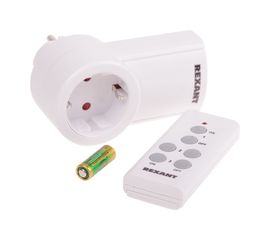Радиоуправляемая розетка REXANT c пультом RX-001 10-6020 
