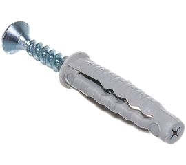 Универсальный дюбель Tecfi VZ нейлон 5x25 с шурупом 10 шт - пакет 147438 