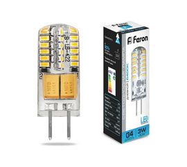 Светодиодная лампа FERON 3W 12V G4 6400K, LB-422 25533 