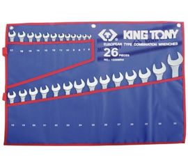 Набор комбинированных ключей KING TONY 6-32 мм 26 предметов 1226MRN 