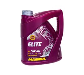 Синтетическое моторное масло MANNOL ELITE 5W40 4 л 1006 