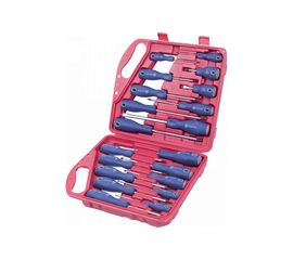 Набор отвёрток в пластиковом кейсе, 20шт МАСТАК 04-20C 
