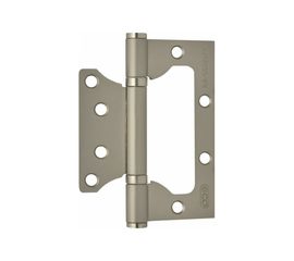 Накладная петля НОРА-М 800-4"" FHP-ЕСО (матовый никель; без колпачка; 100х75х2.5 мм) 15529 