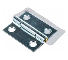 Узкая петля VORMANN 25х20х0,8 мм, оцинк., латунный штифт 00501 025 Z 