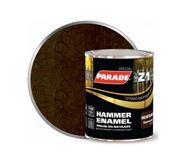 Эмаль по металлу PARADE Z1 молотковая 543-318 коричневый 0,75 л Лк-00002087 