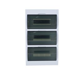 Бокс для наружной установки Lezard LUXRAY, ЩРН-П-36, с прозрачной крышкой, 36-и модульных устройств 731-2000-036 