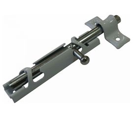 Накладная задвижка Левша ЗТ-12 белый/цинк У1-3149.БЦ 