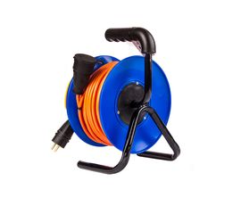 Удлинитель АТЛАНТ ПВС Атом 3х1,5 40м на садовой катушке 40288 