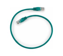 Патч-корд Cablexpert UTP PP12-0.5M/G кат.5e, 0.5м, литой, многожильный зелёный PP12-0.5M/G 