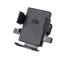 Держатель телефона SKYWAY на дефлектор (шир.58-85мм) 360 черный карбон S00301042 