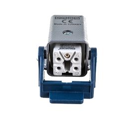 Розетка Emas боковой ввод 5 полюсов, 10А, 250В . EBM05PE41 