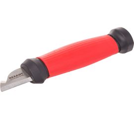 Нож монтажника REXANT нержавеющая сталь, двухсторонняя заточка, лезвие 33 мм 12-4931 