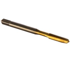 Метчик M4,5x0,75 HSS M2 TiN прямой ПрофОснастка №75 арт. 50211010 