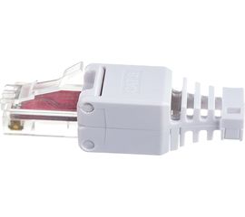 Полевой коннектор LANMASTER RJ-45 8P8C, категории 6 LAN-TMP-U6-WH 