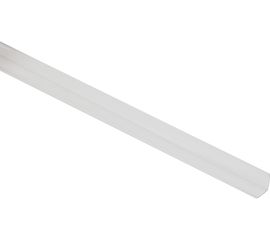 Экран для профиля САВ280 ЭРА 1616S-2B прозрачный квадратный, 2м Б0039450 